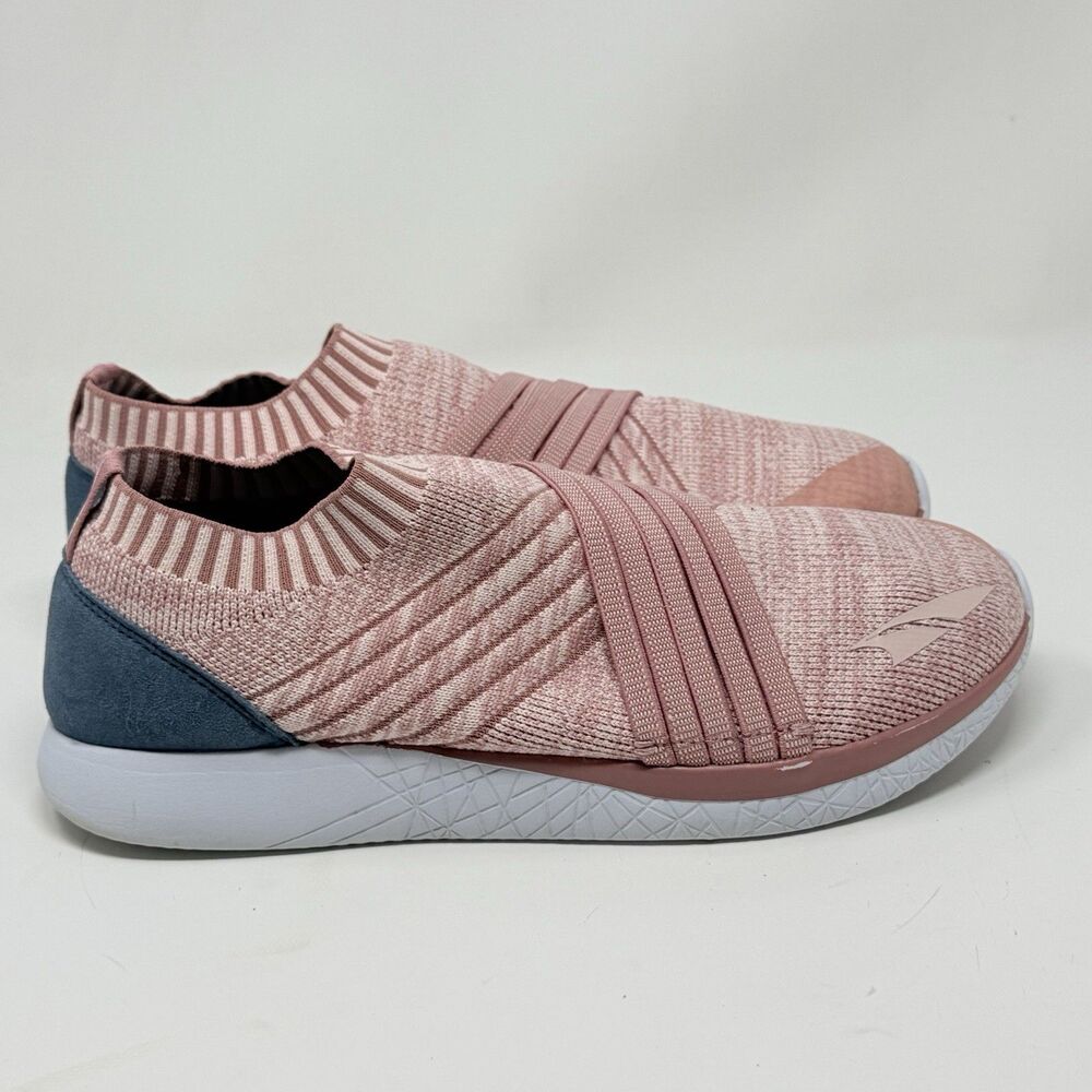 Altra Dyani Sneakers Shoes Womens 10 Pink Knit Stretch Slip On Running Comfort